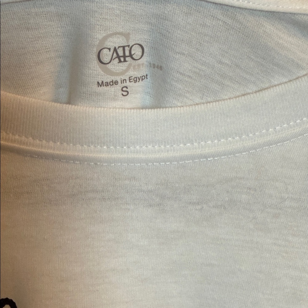 CATO Rodeo Star Size Small Short Sleeve Ombré Tee Shirt New - Picture 3 of 6